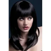 Tanja Peruk Svart 48cm