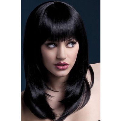 Tanja Peruk Svart 48cm