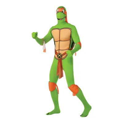 Michelangelo Second Skin Maskeraddräkt - Large