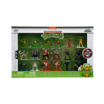 Teenage Mutant Ninja Turtles Samlarfigurer Nano Metall 18-pack - Turtles -  Leksaksaffären