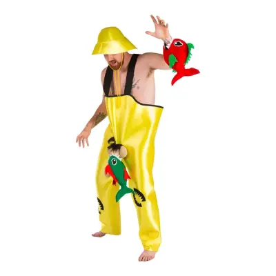 Välhängd Fiskare Maskeraddräkt - One size