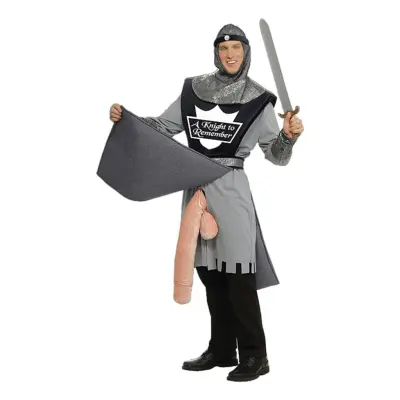 Välhängd Riddare Maskeraddräkt - One size