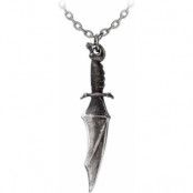 Alchemy Gothic - Gothic Halsband - Vampyre Knife Pendant - för  silverfärgad