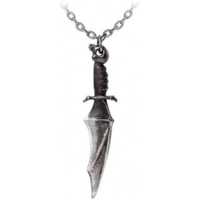 Alchemy Gothic - Gothic Halsband - Vampyre Knife Pendant - för  silverfärgad