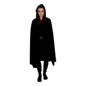 Cape Svart Sammet - One size