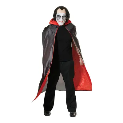 Draculacape med Rött foder - One size