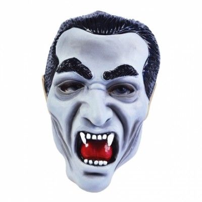 Draculamask med Vampyrtänder - One size