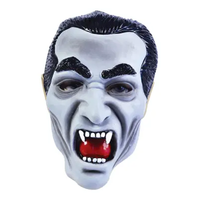 Draculamask med Vampyrtänder - One size