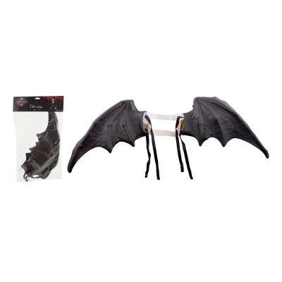 Fladdermusvingar Svart