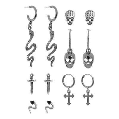 Halloween Örhängen Stora Set - 6-pack