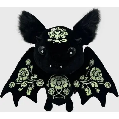 Killstar - Gothic Stoppad figur - kreeptures - vampyr: glöd blomma plysch (glöd i mörkret) - för  svart/vit