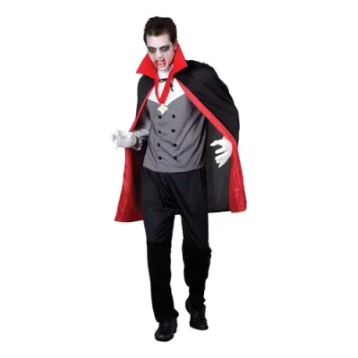 Klassisk Dracula Makeraddräkt - Small