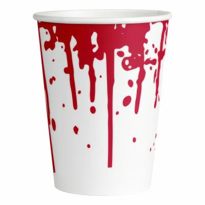 Pappersmuggar Rinnande Blod - 8-pack