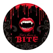 Papperstallrikar Vampyr - 8-pack