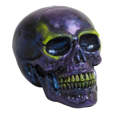 Skimrande Dödskalle Dekoration