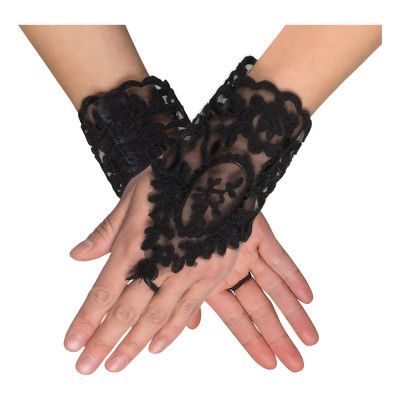 Spetshandskar Svart - One size