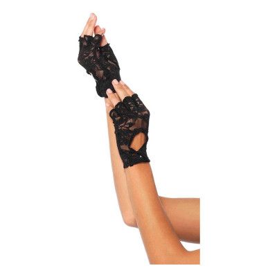 Spetshandskar Svarta Deluxe - One size