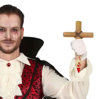 Spetsigt Kors med Blod