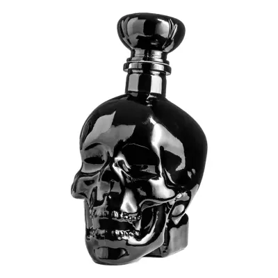 Svart Dödskalle Karaff