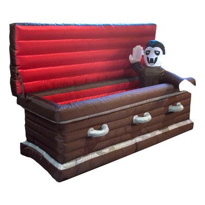 Uppblåsbar Kista med Vampyr