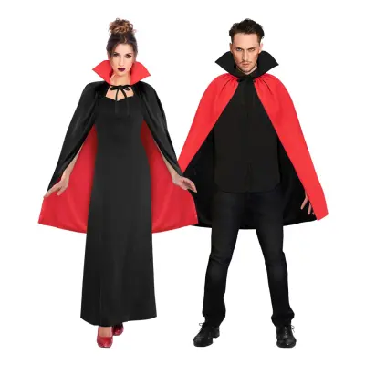 Vändbar Cape med Krage - One size