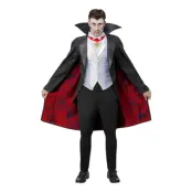 Dracula Klassisk Maskeraddräkt - Large