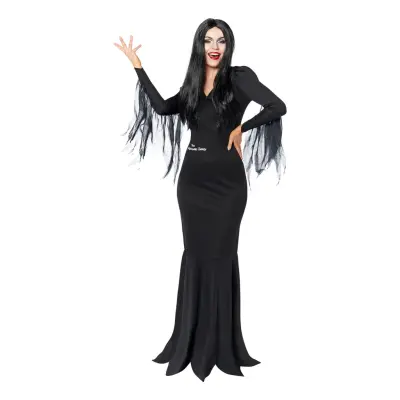 Morticia Familjen Addams Maskeraddräkt - Medium