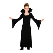 Svart Vampyra Barn Maskeraddräkt - Small
