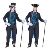 Vampyr Viktoriansk Maskeraddräkt - Large