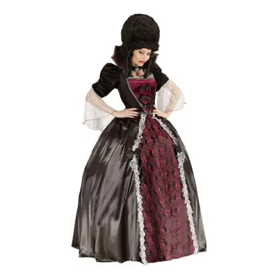 Vampyra Dam Maskeraddräkt - Medium