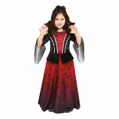 Vampyrklänning Barn Maskeraddräkt - Small