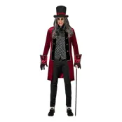 Viktoriansk Vampyr Halloween Maskeraddräkt - X-Large