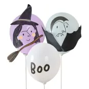 Vampyr & Häxa Ballonger - 5-pack