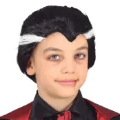 Dracula Peruk för Barn - One size
