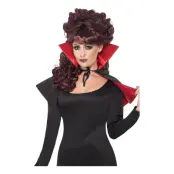 Vampyrcape Kort med Hög Krage - One size