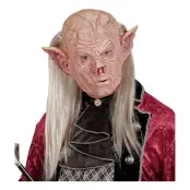 Vampyrmask med Hår - One size