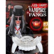 Vampyrtänder med LED Ljus