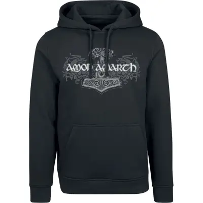 Amon Amarth Luvtröja - Viking Horses - M XXL - för Herr - svart