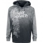 Amon Amarth Luvtröja - Viking Horses - S XL - för Herr - grå/svart