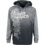 Amon Amarth Luvtröja - Viking Horses - S XXL - för Herr - grå/svart