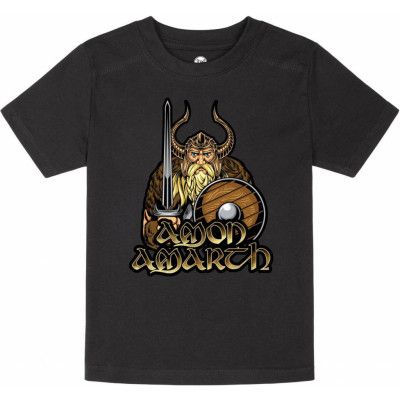 Amon Amarth T-shirt - Metal-Kids - Viking - 104 164 - för barn - svart