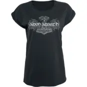 Amon Amarth T-shirt - Viking Horses - S 5XL - för Dam - svart