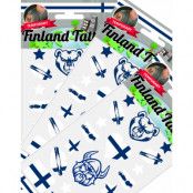 Finland - Tillfälliga tatueringar - 10 ark