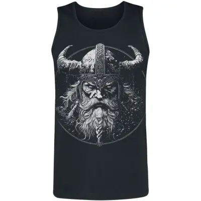 Lobo Negro Linnen - Viking King - S 3XL - för Herr - svart