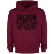 Saltatio Mortis Luvtröja - Viking Logo - S XXL - för Herr - röd