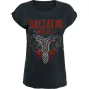 Saltatio Mortis T-shirt - Viking Logo - S XXL - för Dam - svart