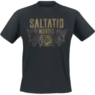 Saltatio Mortis T-shirt - Viking Logo - M 3XL - för Herr - svart