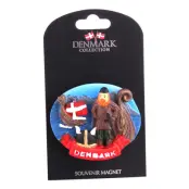 Souvenir Magnet Denmark Viking