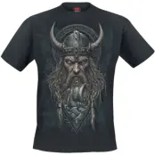 Spiral T-shirt - Viking Norsemen - S 4XL - för Herr - svart