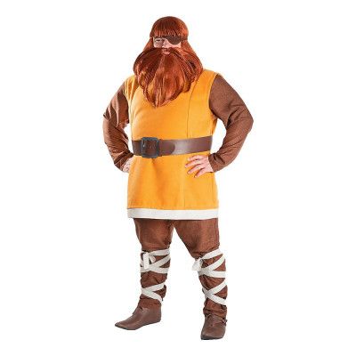 Vicke Viking Halvar Maskeraddräkt - Large